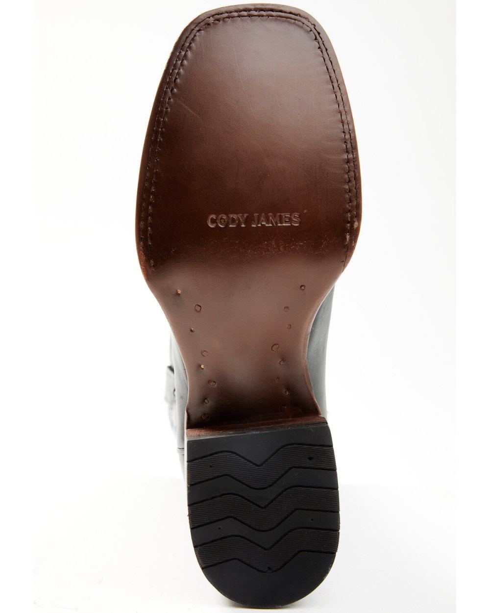 Cody James - Men's Embroidered Western Boots - Broad Square Toe | Navy