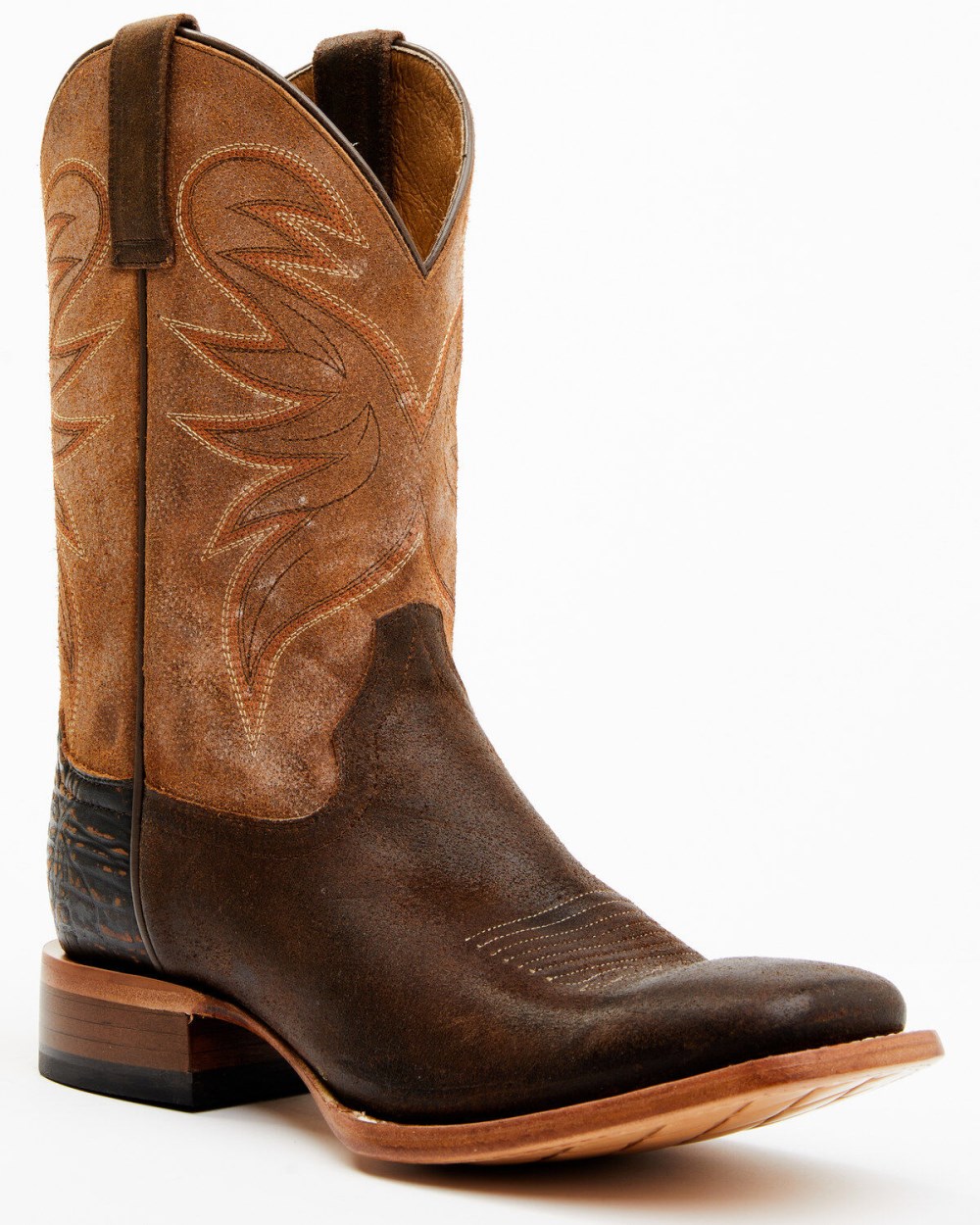 Cody James - Men's McBride Western Boots - Broad Square Toe | Brown