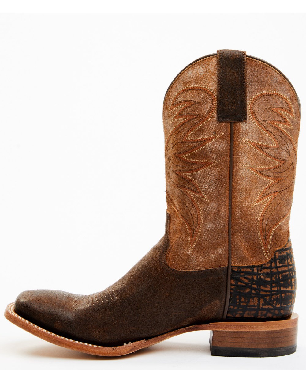 Cody James - Men's McBride Western Boots - Broad Square Toe | Brown