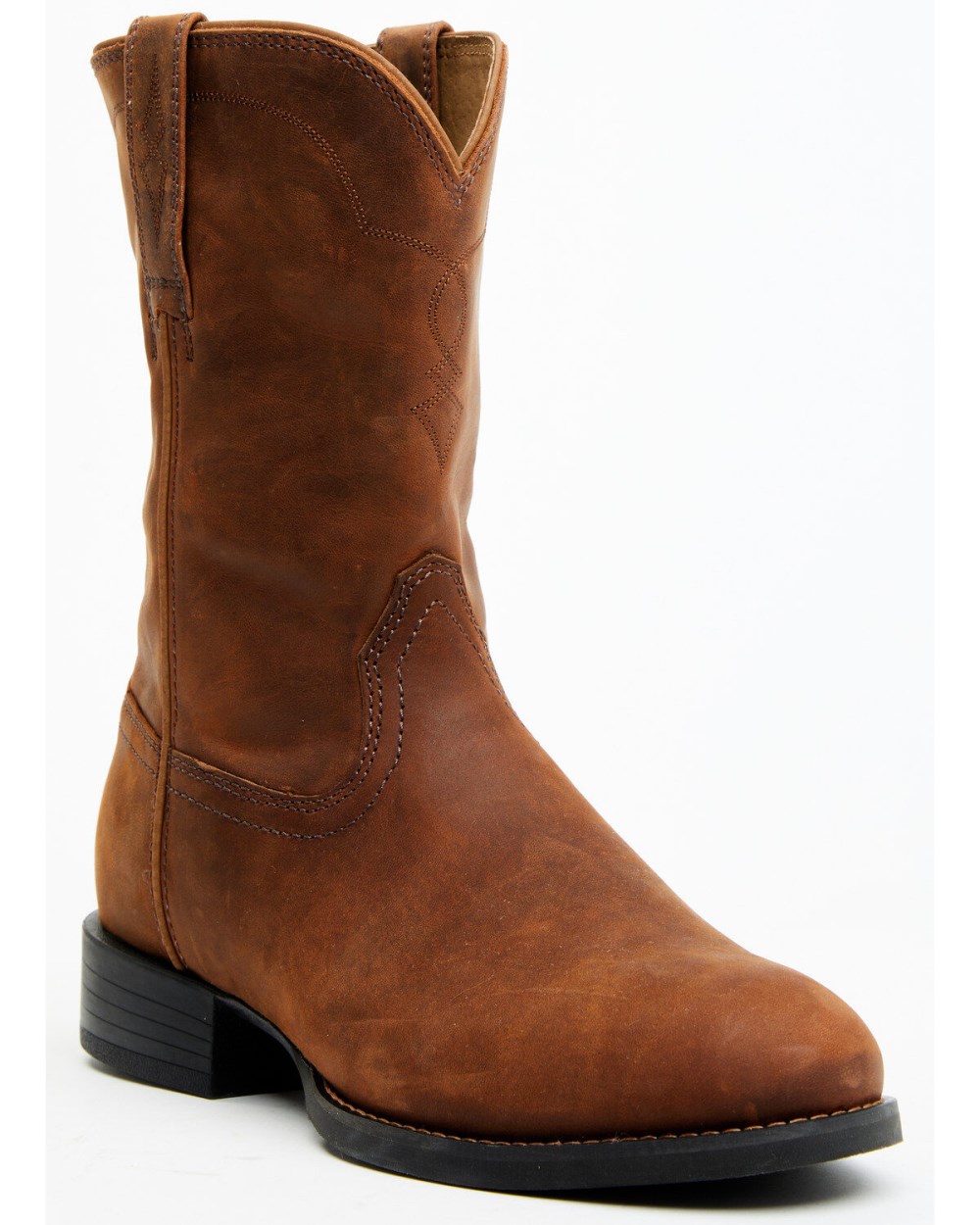 Cody James - Cush Core Men's Highland Roper Western Boots - Round Toe | Brown