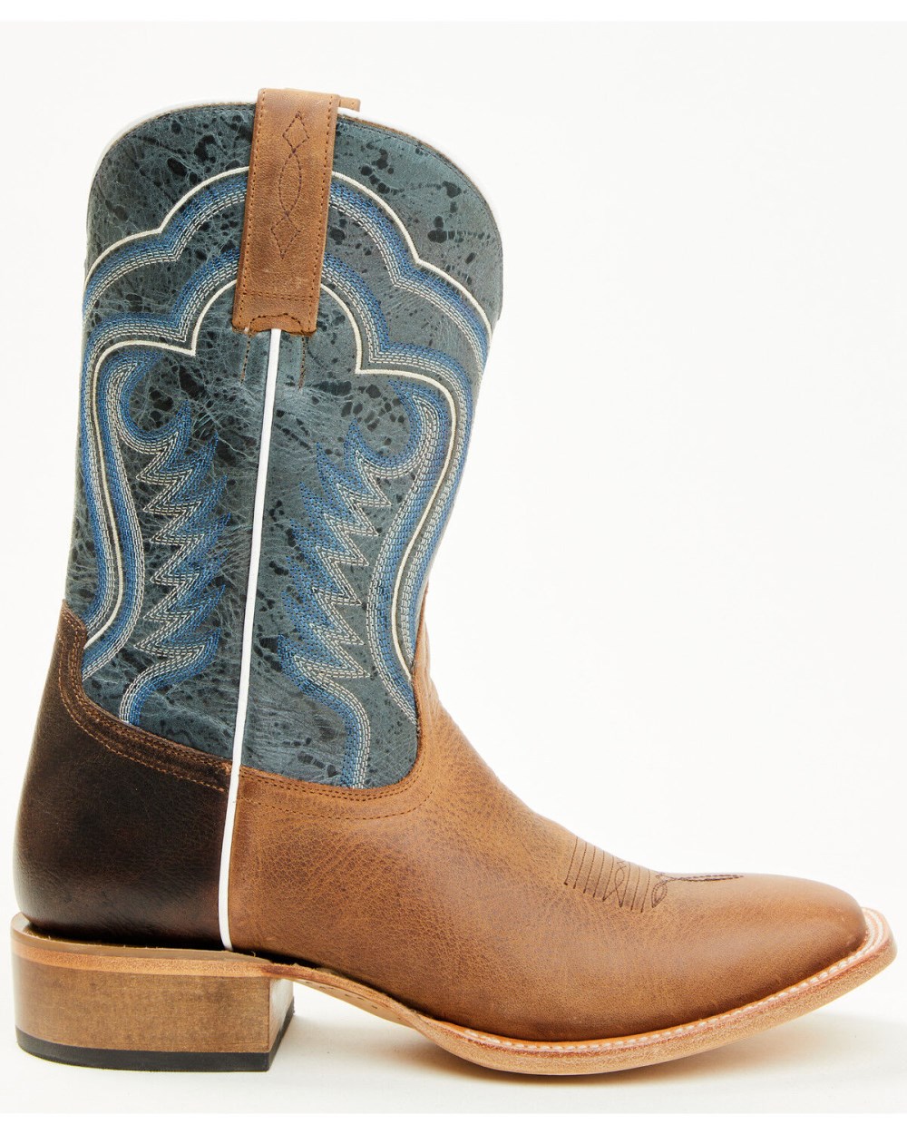 Cody James - Men's Rover Blue Western Boots - Broad Square Toe | Blue