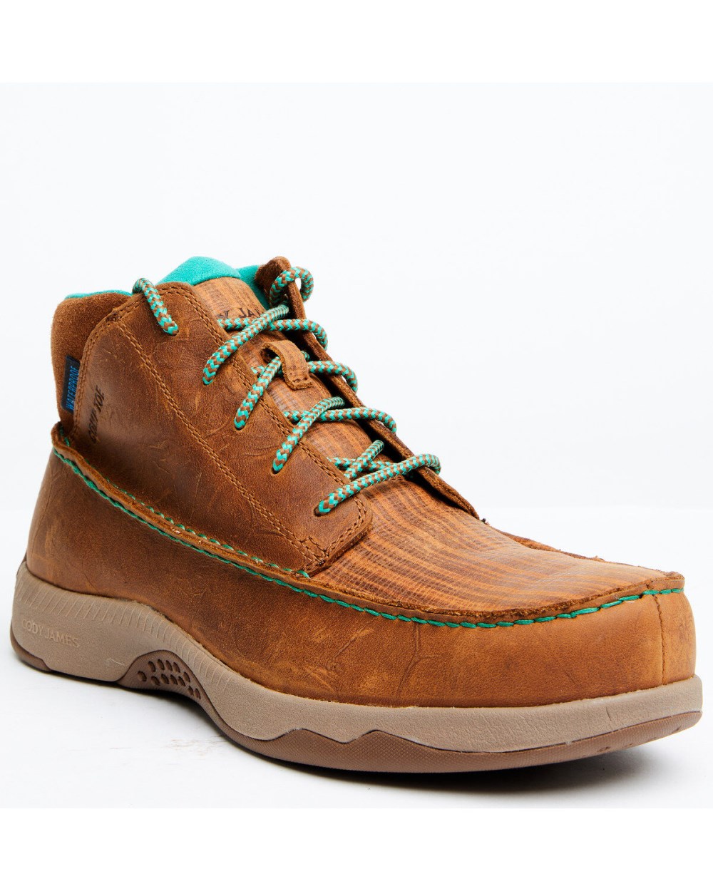 Cody James - Men's Sport Blutcher Tyche Casual Lace-Up Work Boot - Composite Toe | Tan