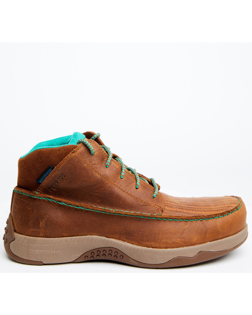 Cody James - Men's Sport Blutcher Tyche Casual Lace-Up Work Boot - Composite Toe | Tan