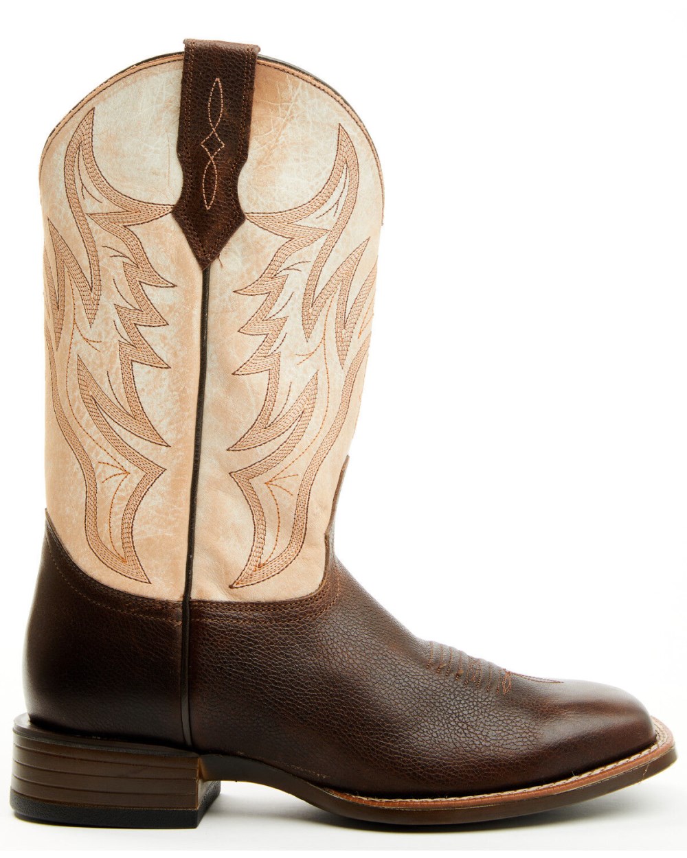 Cody James - Men's Hoverfly Western Performance Boots - Broad Square Toe | Cream