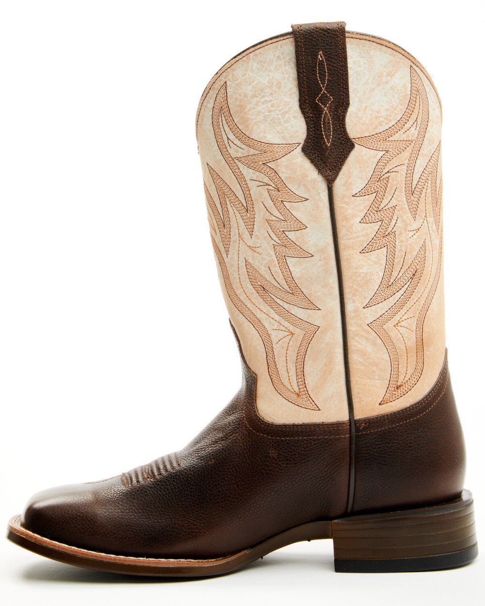 Cody James - Men's Hoverfly Western Performance Boots - Broad Square Toe | Cream