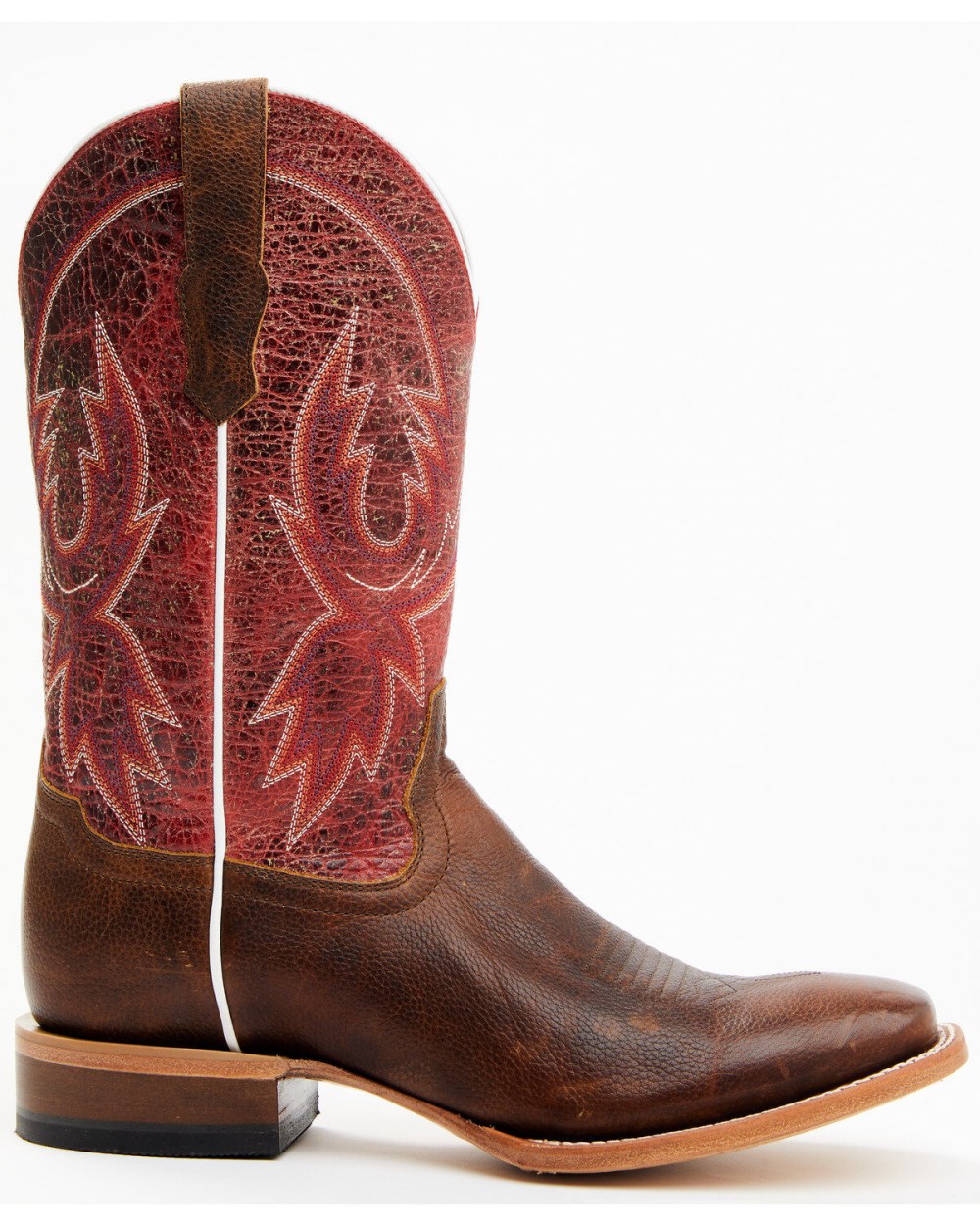 Cody James - Men's Wade Western Boots - Broad Square Toe | Brown