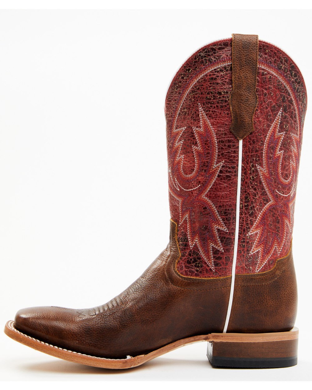 Cody James - Men's Wade Western Boots - Broad Square Toe | Brown