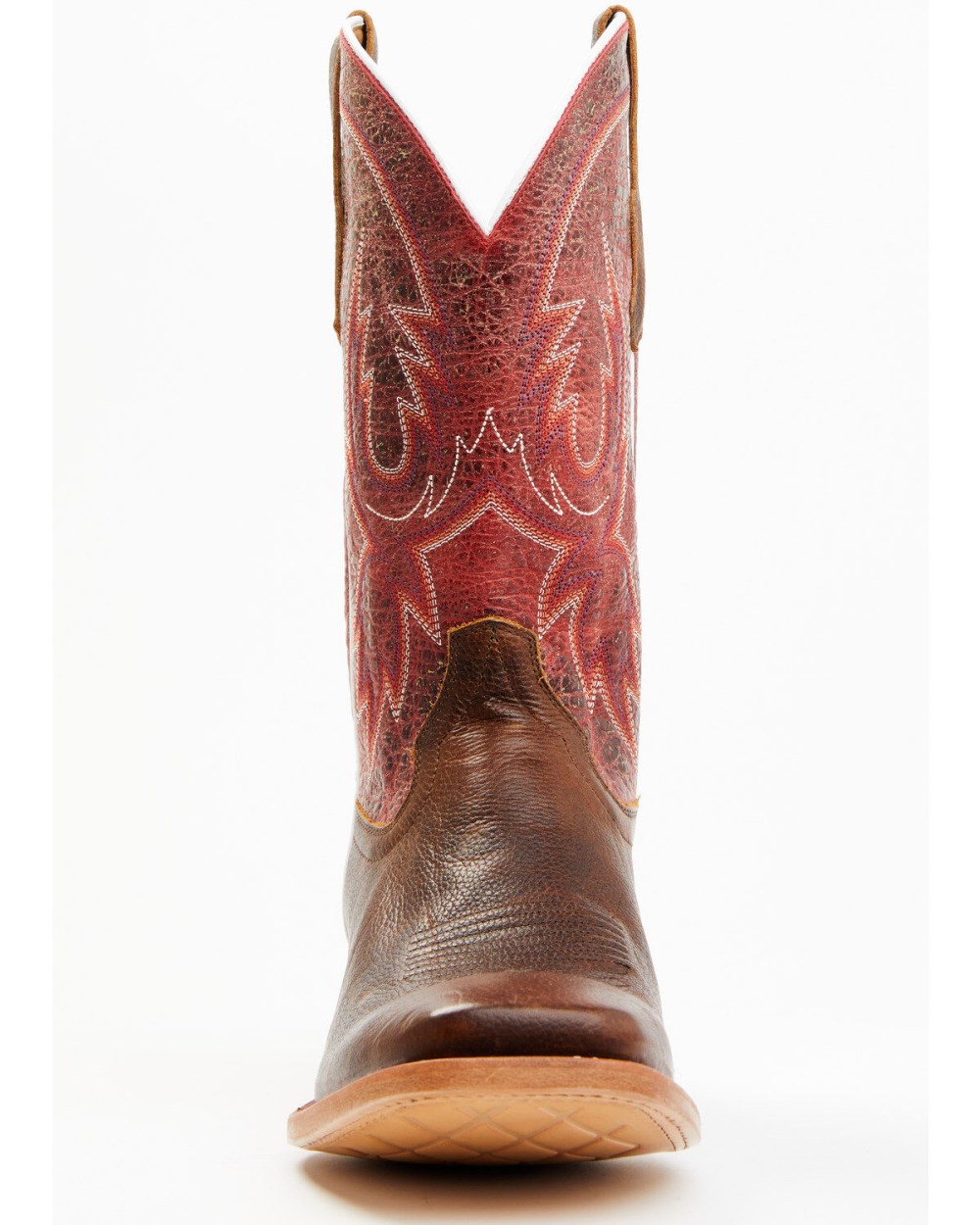 Cody James - Men's Wade Western Boots - Broad Square Toe | Brown