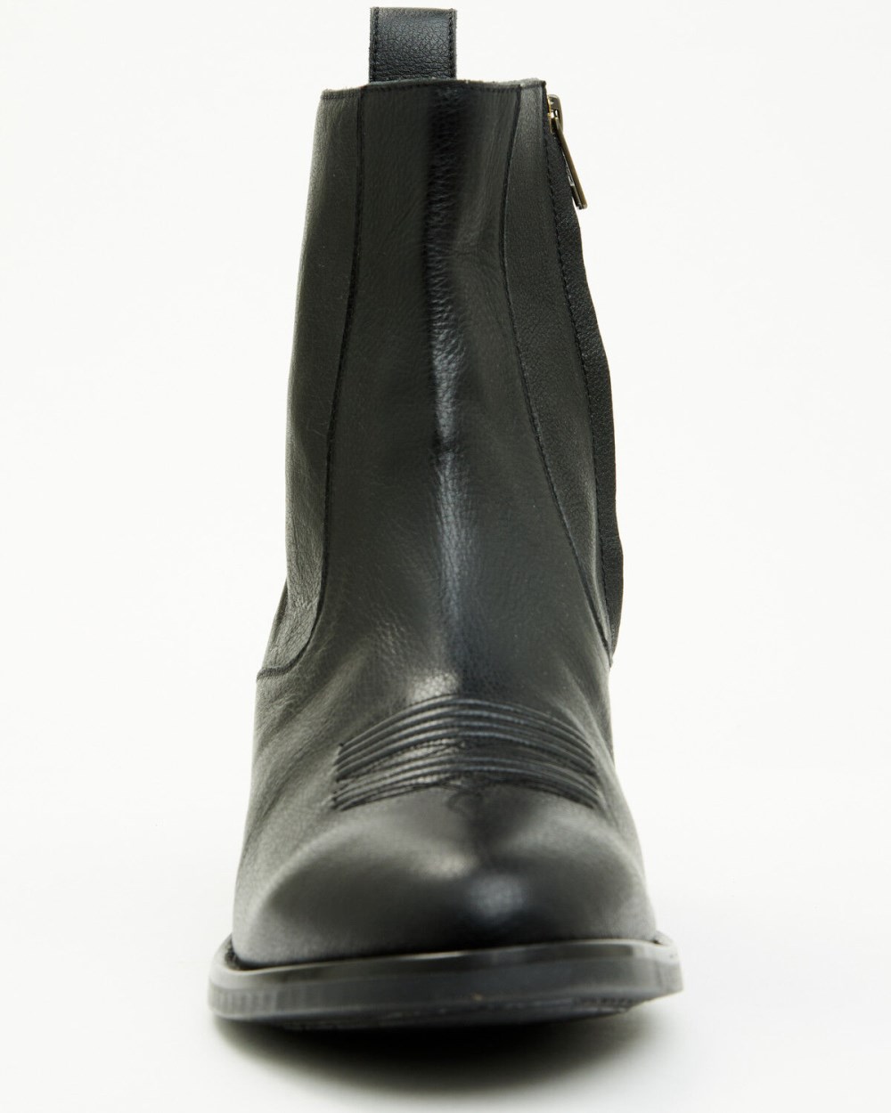 Cody James - Men's Larsen Western Ankle Boots - Round Toe | Black