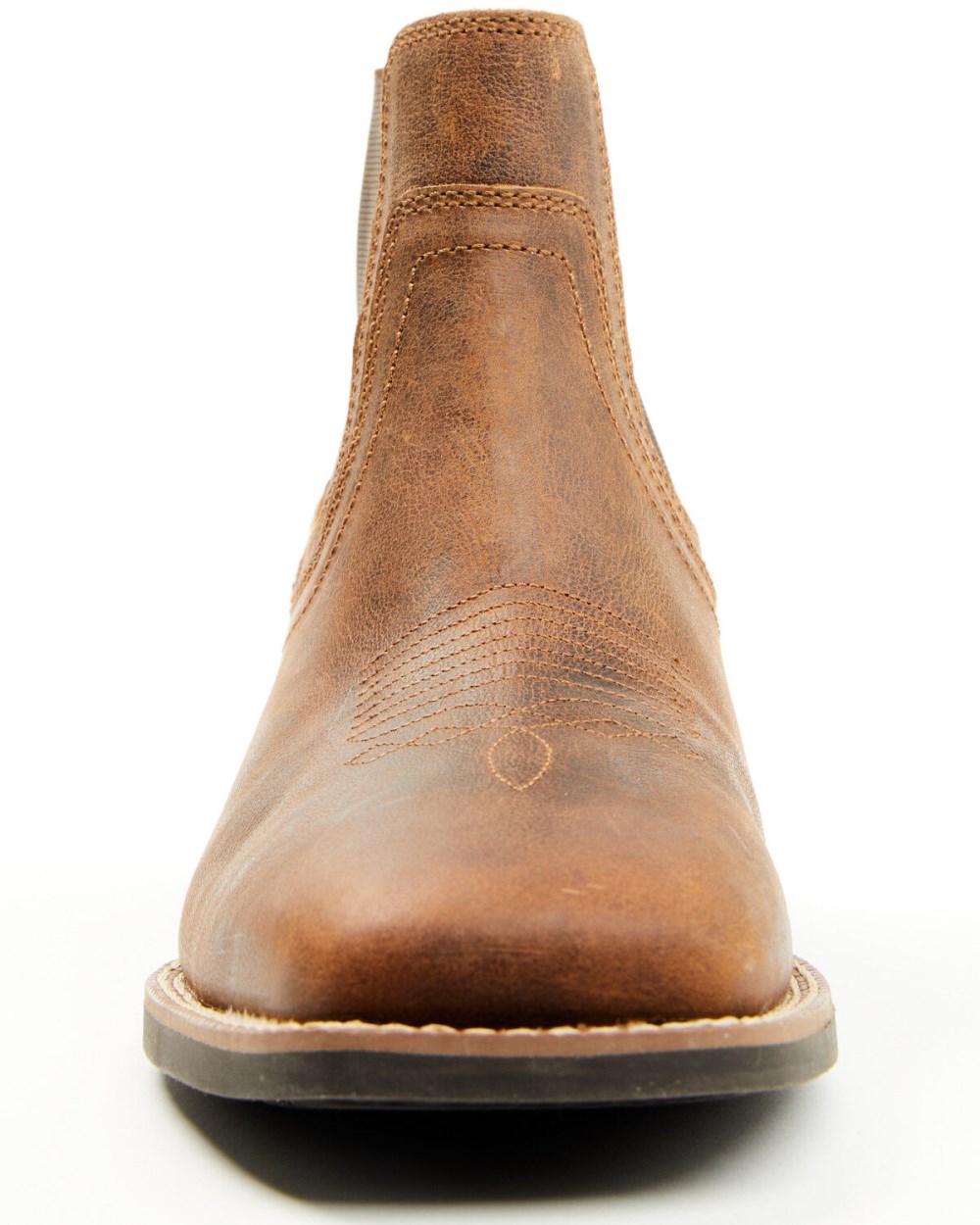 Cody James - Men's Ace Chelsea Boots - Broad Square Toe | Brown