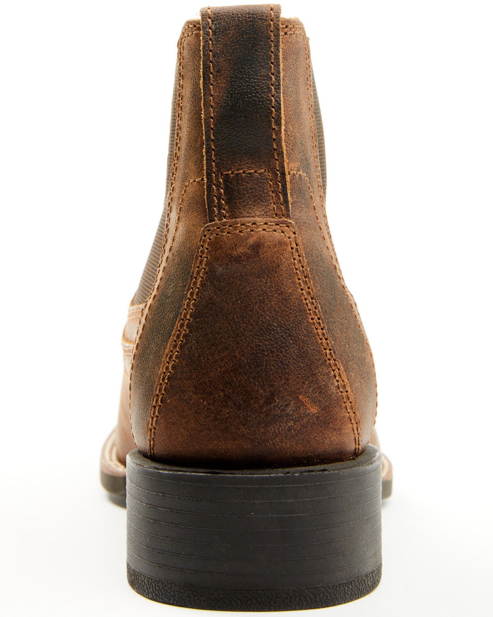 Cody James - Men's Ace Chelsea Boots - Broad Square Toe | Brown