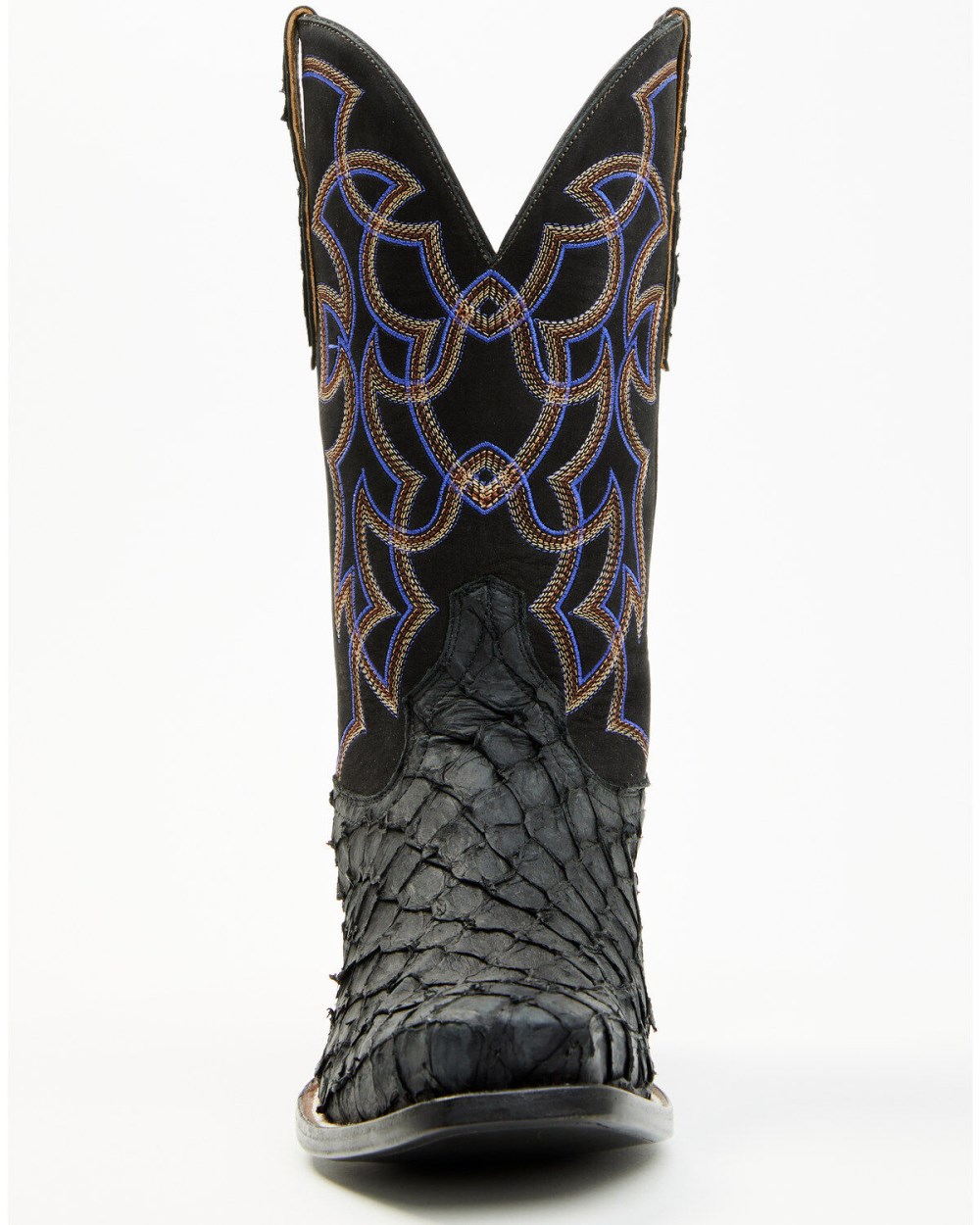 Cody James - Men's Exotic Pirarucu Western Boots - Square Toe | Black