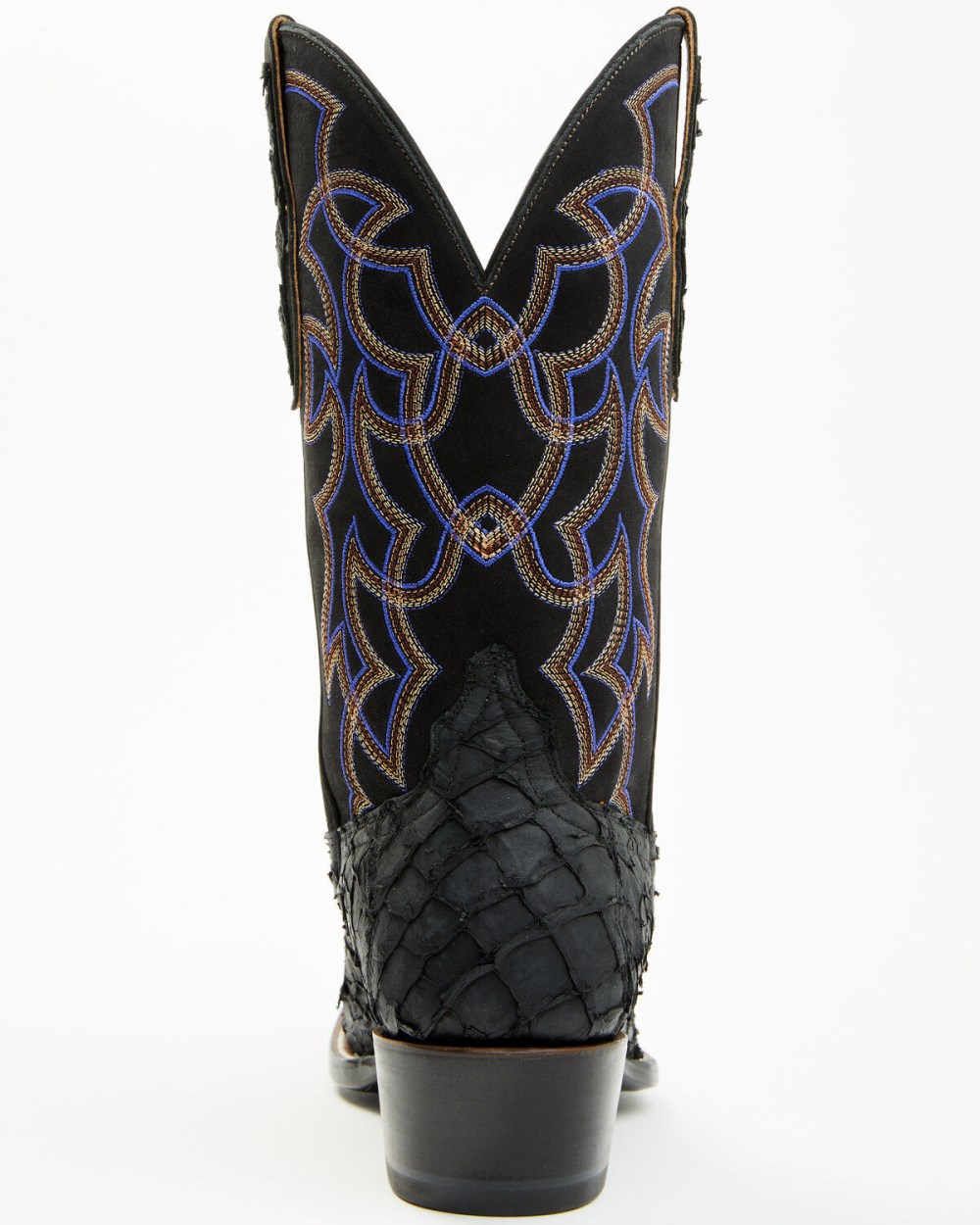 Cody James - Men's Exotic Pirarucu Western Boots - Square Toe | Black
