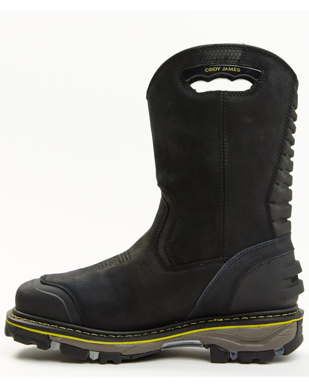 Cody James - Men's Waterproof Met Guard Western Work Boots - Composite Toe | Black