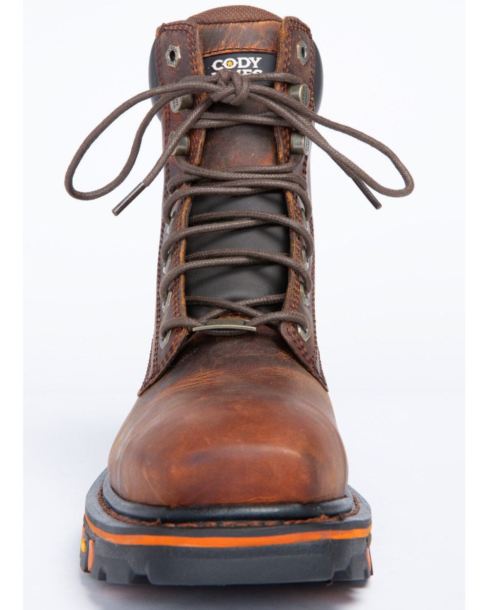 Cody James - Men's 8" Decimator Work Boots - Nano Composite Toe | Brown