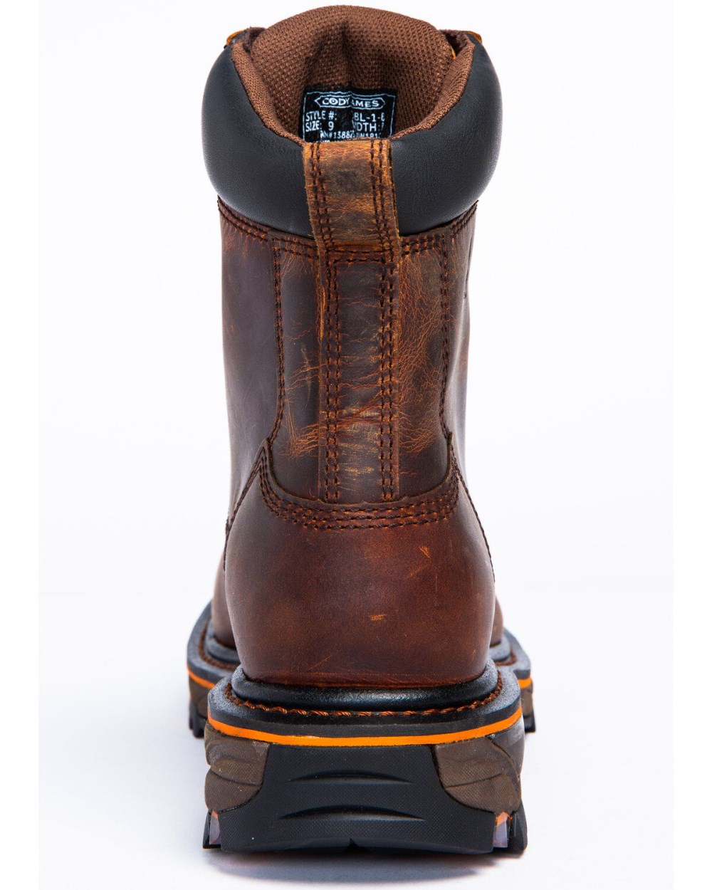 Cody James - Men's 8" Decimator Work Boots - Nano Composite Toe | Brown