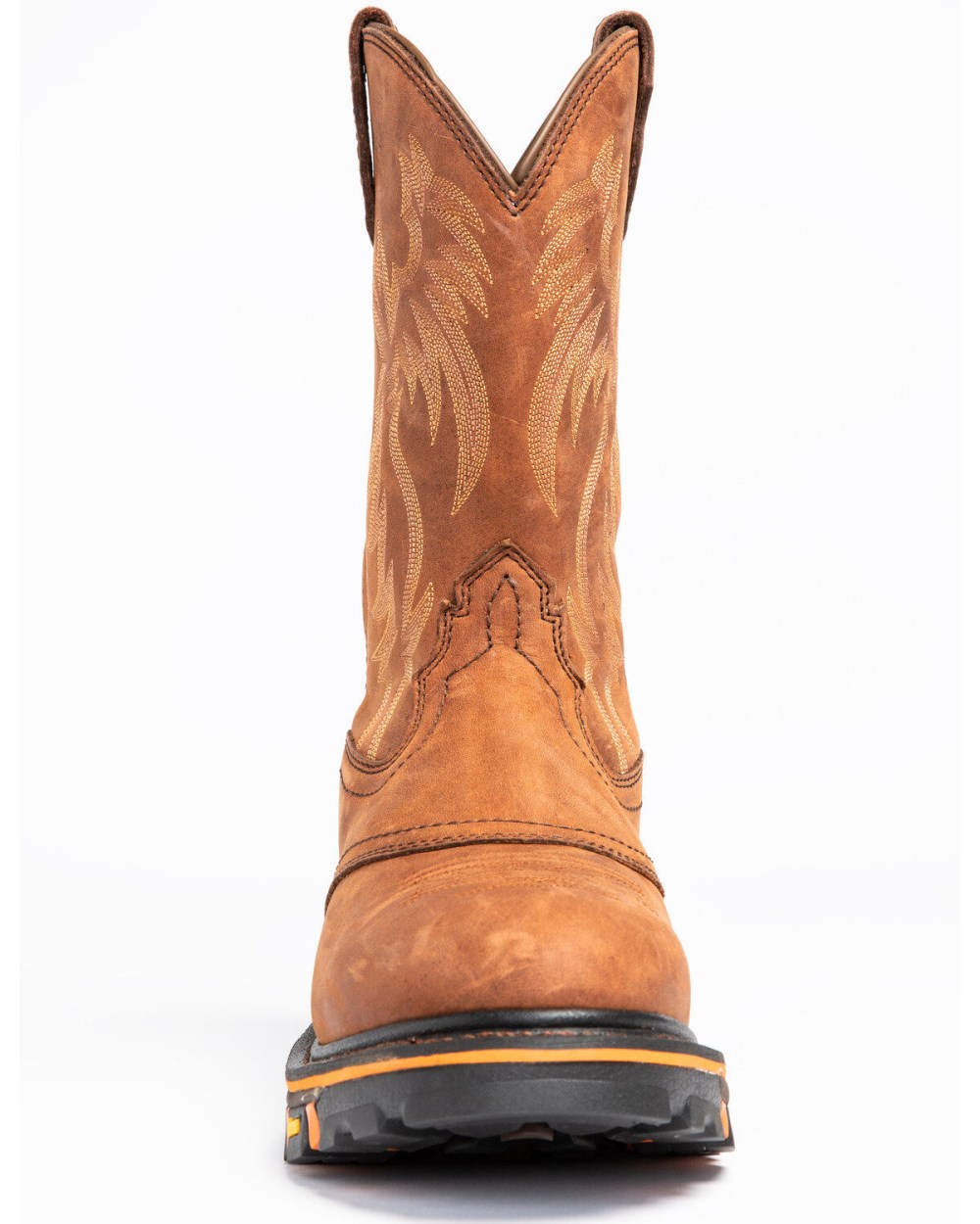 Cody James - Men's 11" Decimator Western Work Boots - Soft Toe | Brown