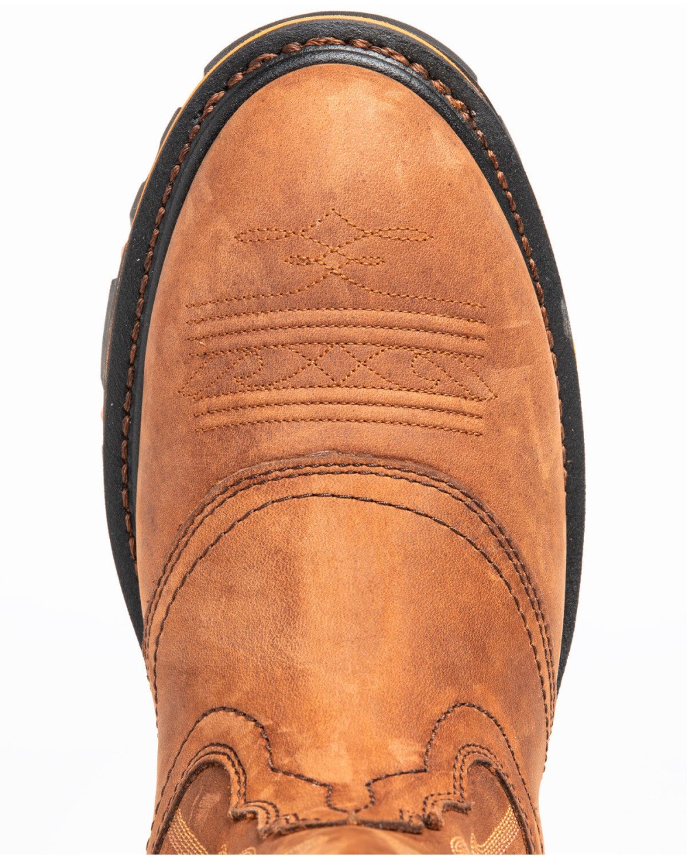 Cody James - Men's 11" Decimator Western Work Boots - Soft Toe | Brown