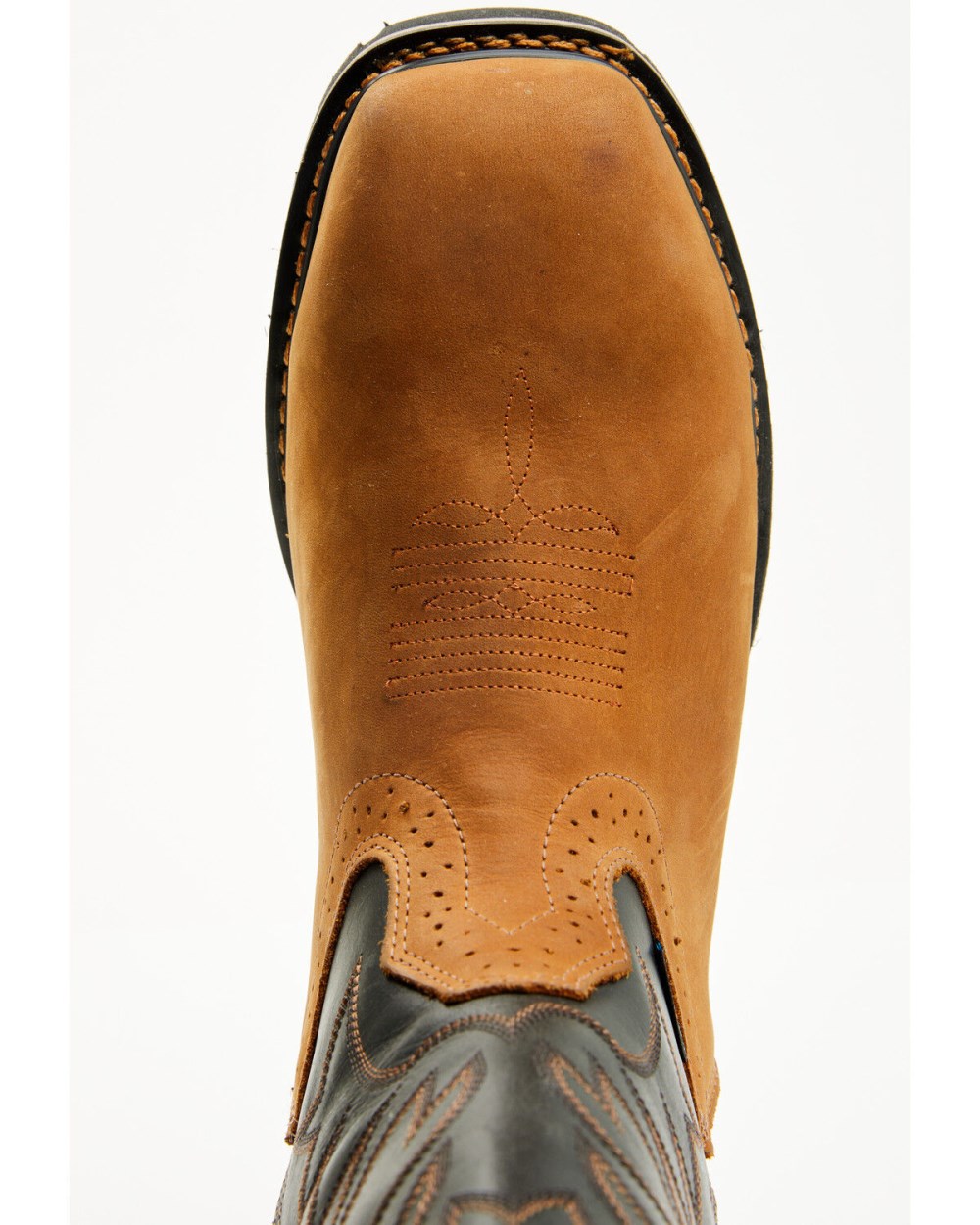 Cody James - Men's 11" Pull-On Waterproof Work Boots - Composite Toe | Brown
