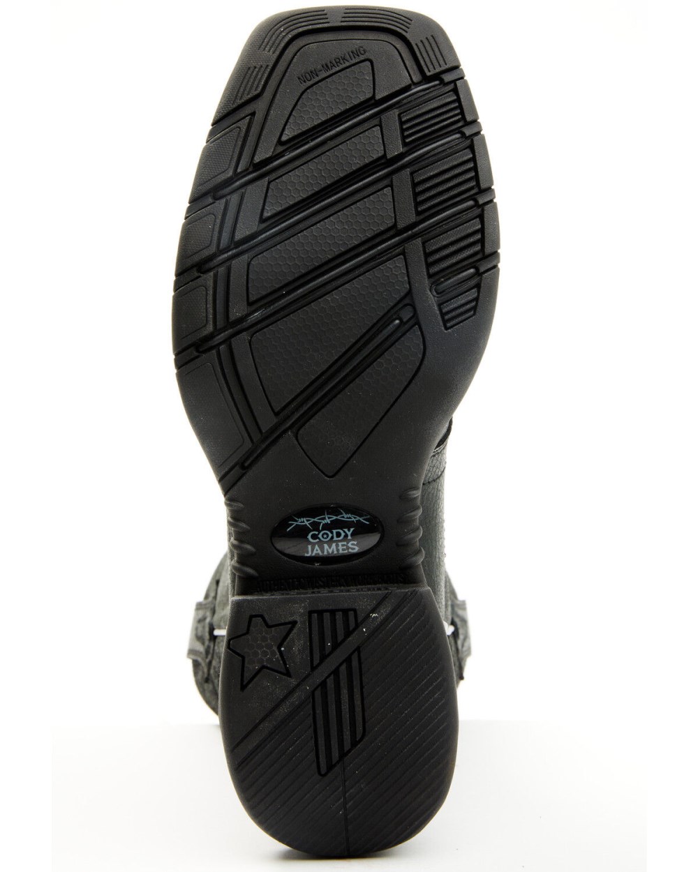 Cody James - Men's Summit Lite Performance Boots - Broad Square Toe | Black