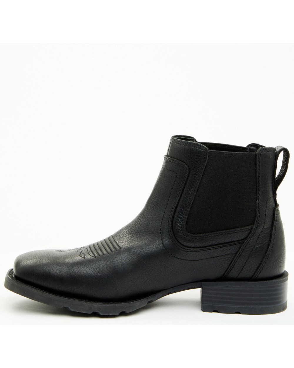 Cody James - Men's Ranger Chelsea Boots - Broad Square Toe | Black