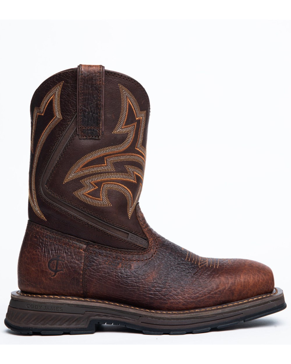 Cody James - Men's ASE7 Disruptor Western Work Boots - Nano Composite Toe | Brown