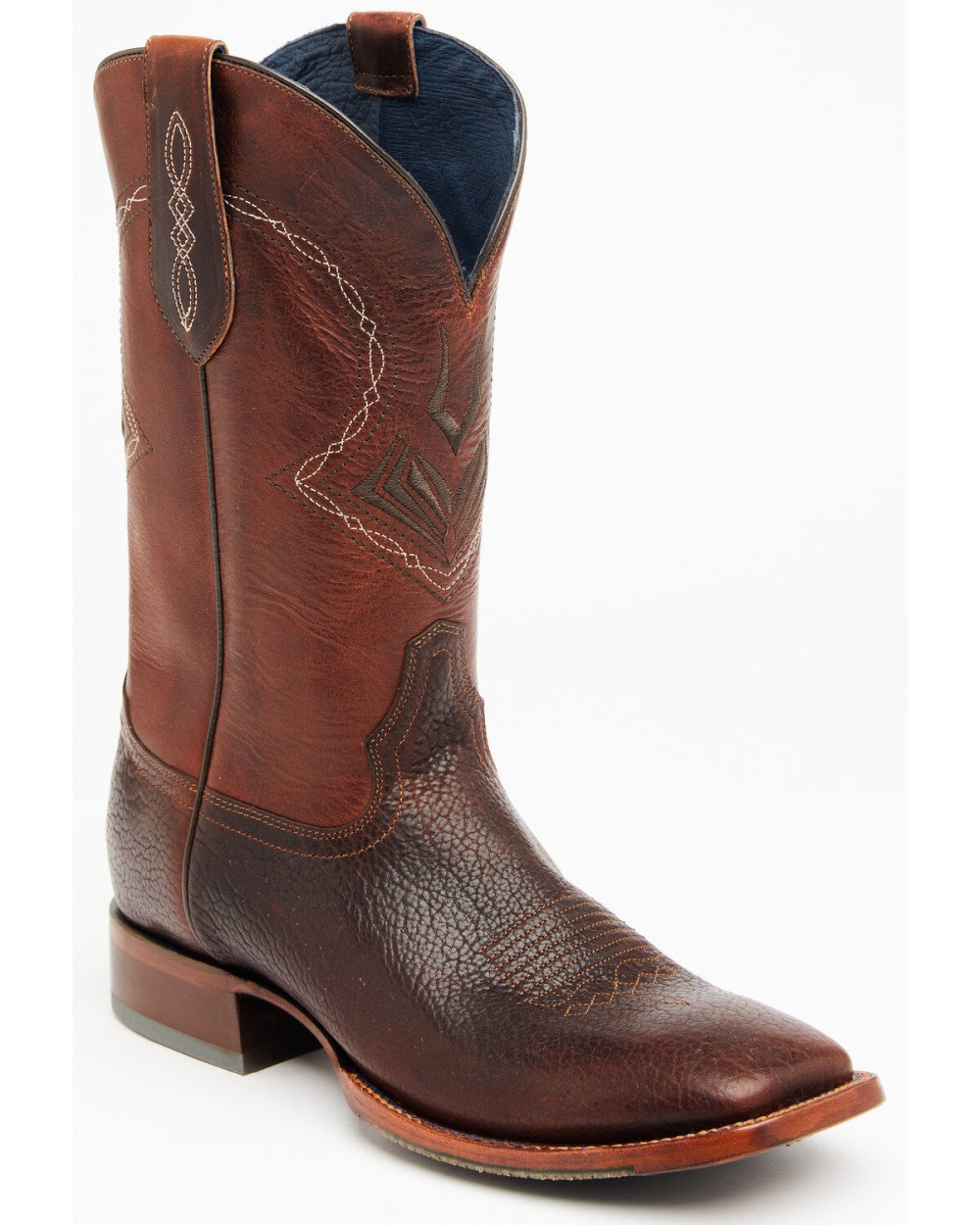 Cody James - Men's Cognac Honey Western Performance Boots - Broad Square Toe | Cognac