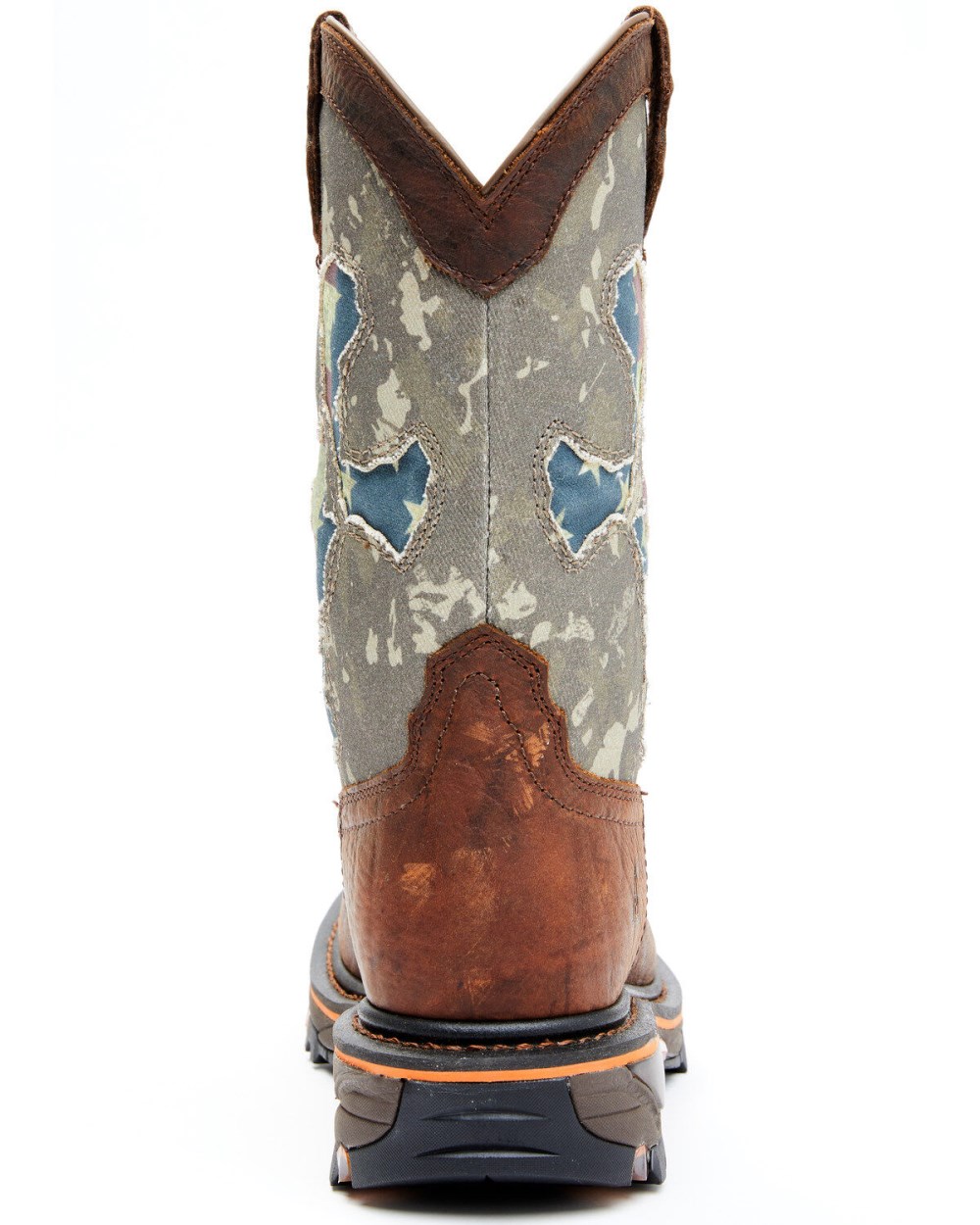 Cody James - Men's Camo Decimator Western Work Boots - Soft Toe | Brown