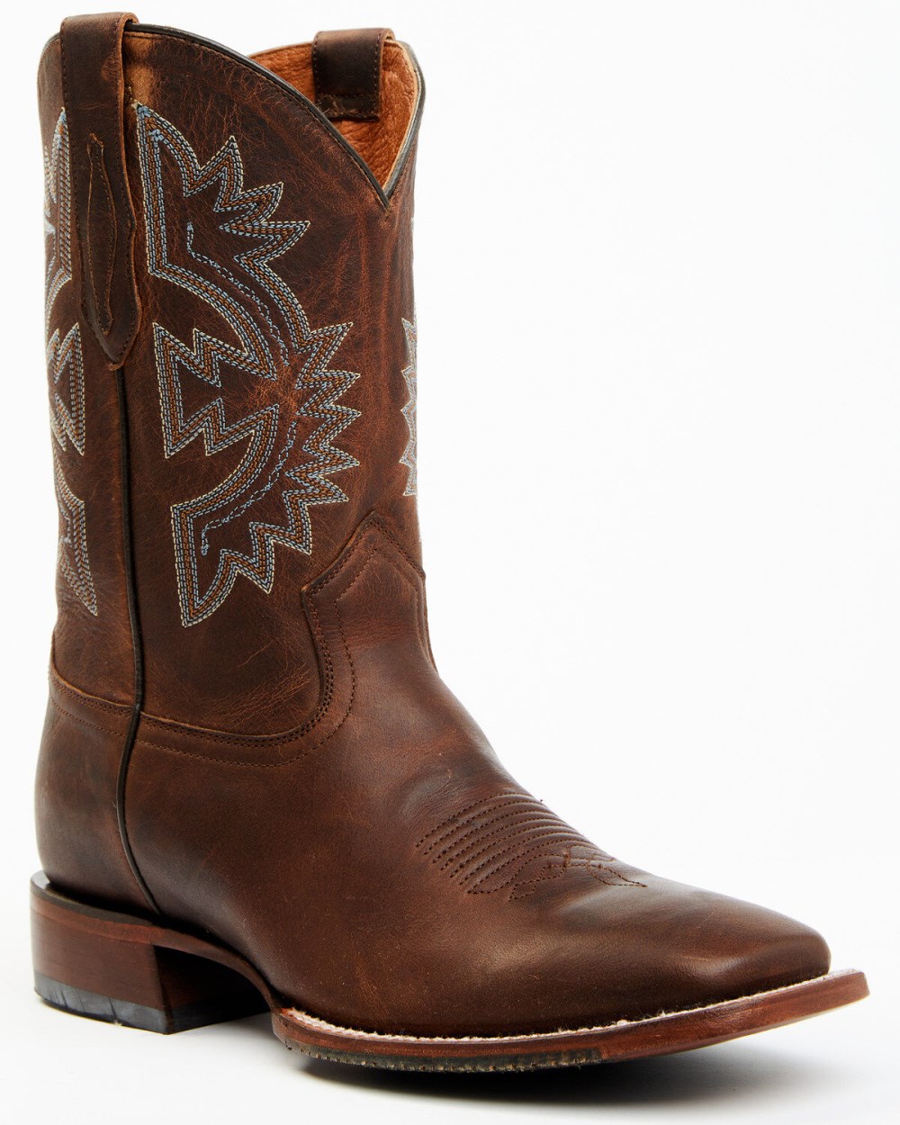 Cody James - Men's Walnut Western Boots - Broad Square Toe | Brown