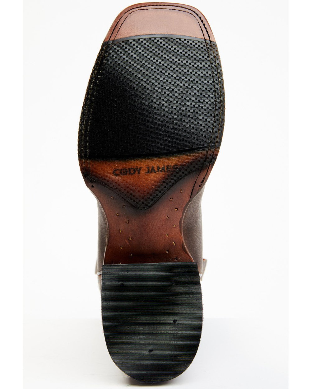 Cody James - Men's Walnut Western Boots - Broad Square Toe | Brown