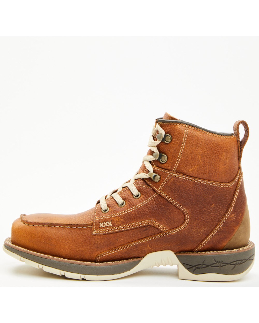 Cody James - Men's Xero Lite Lace-Up Moc Work Boots - Composite Toe | Brown