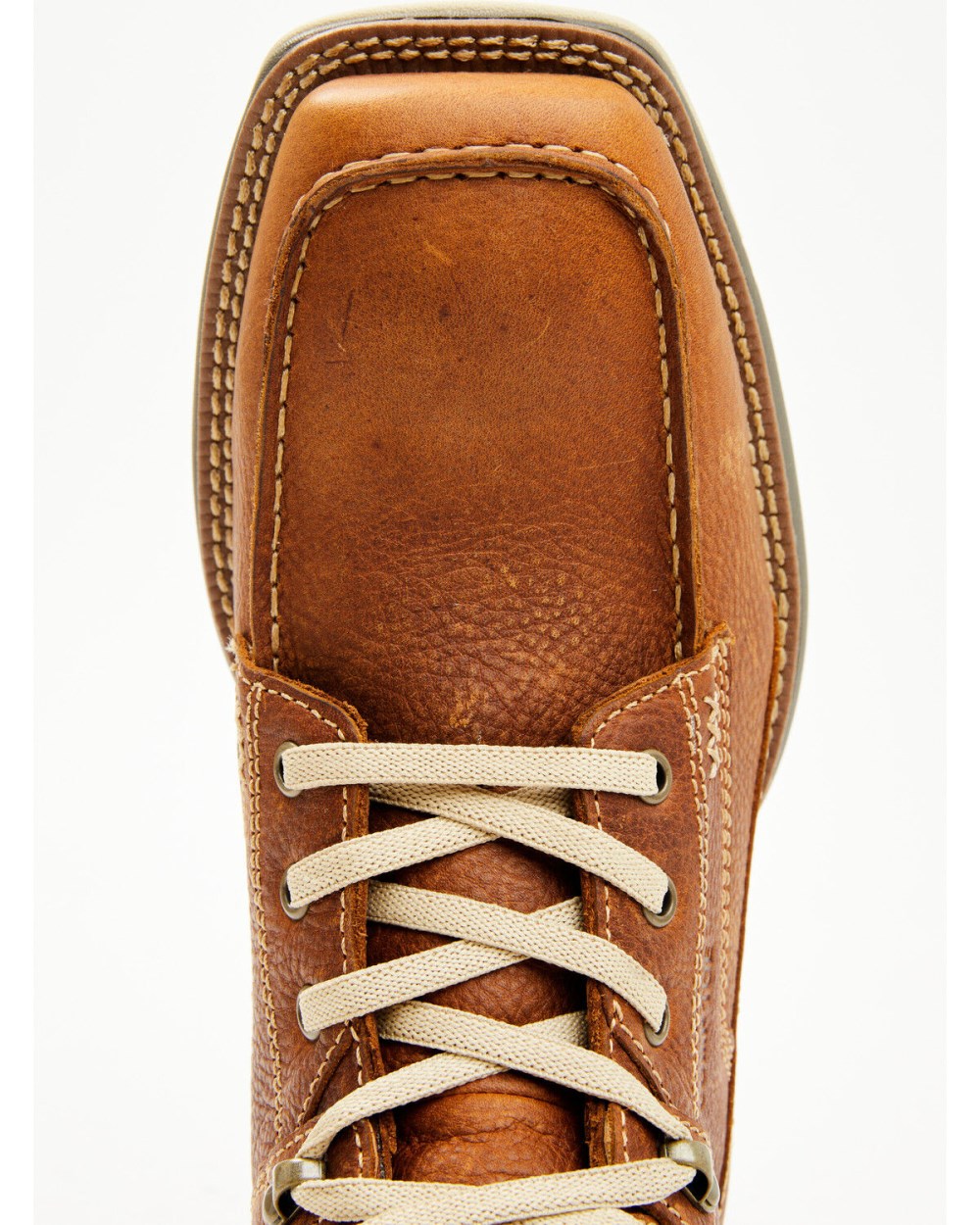Cody James - Men's Xero Lite Lace-Up Moc Work Boots - Composite Toe | Brown
