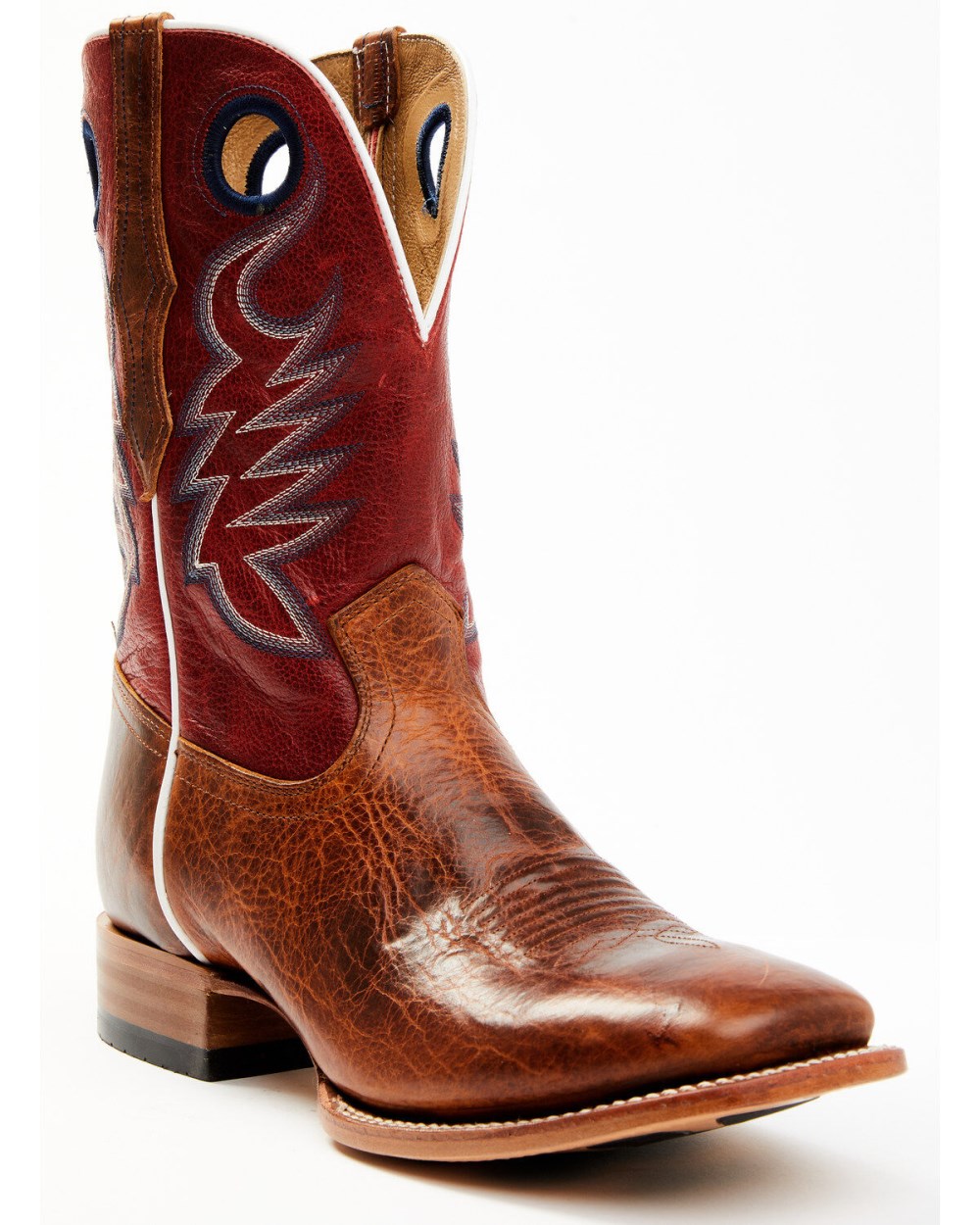 Cody James - Men's Union Xero Gravity Performance Western Boots - Broad Square Toe | Red