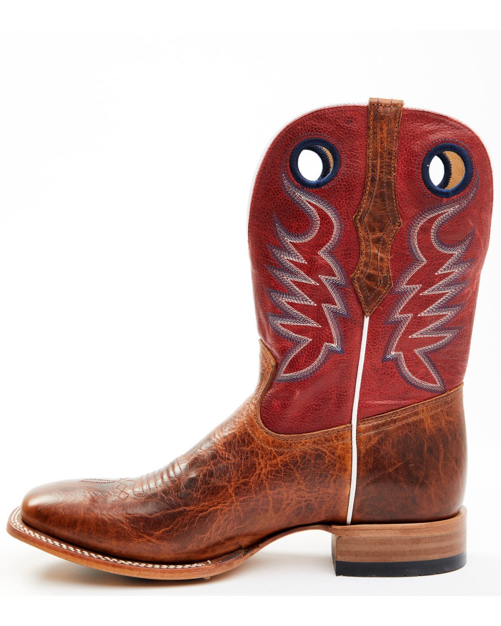 Cody James - Men's Union Xero Gravity Performance Western Boots - Broad Square Toe | Red