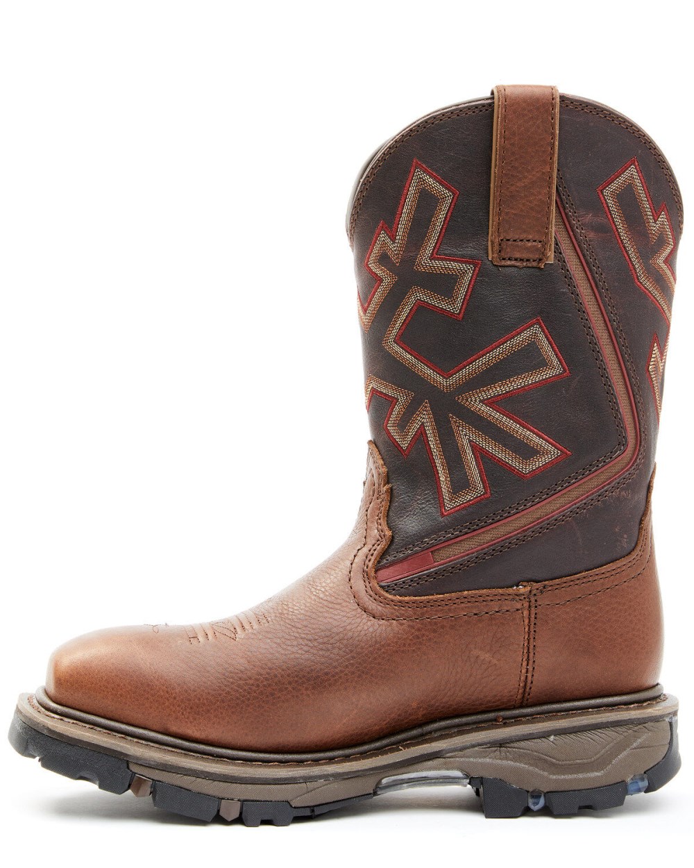 Cody James - Men's ASE7 Decimator Western Work Boots - Composite Toe | Dark Brown