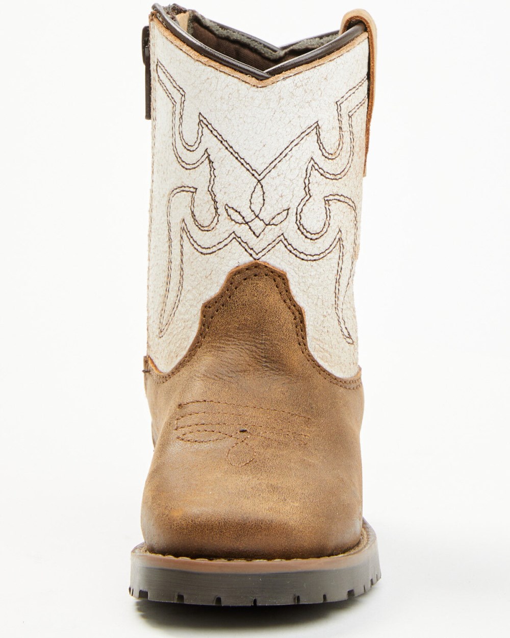 Cody James - Toddler Boys' Little Luke Western Boots - Square Toe | Brown