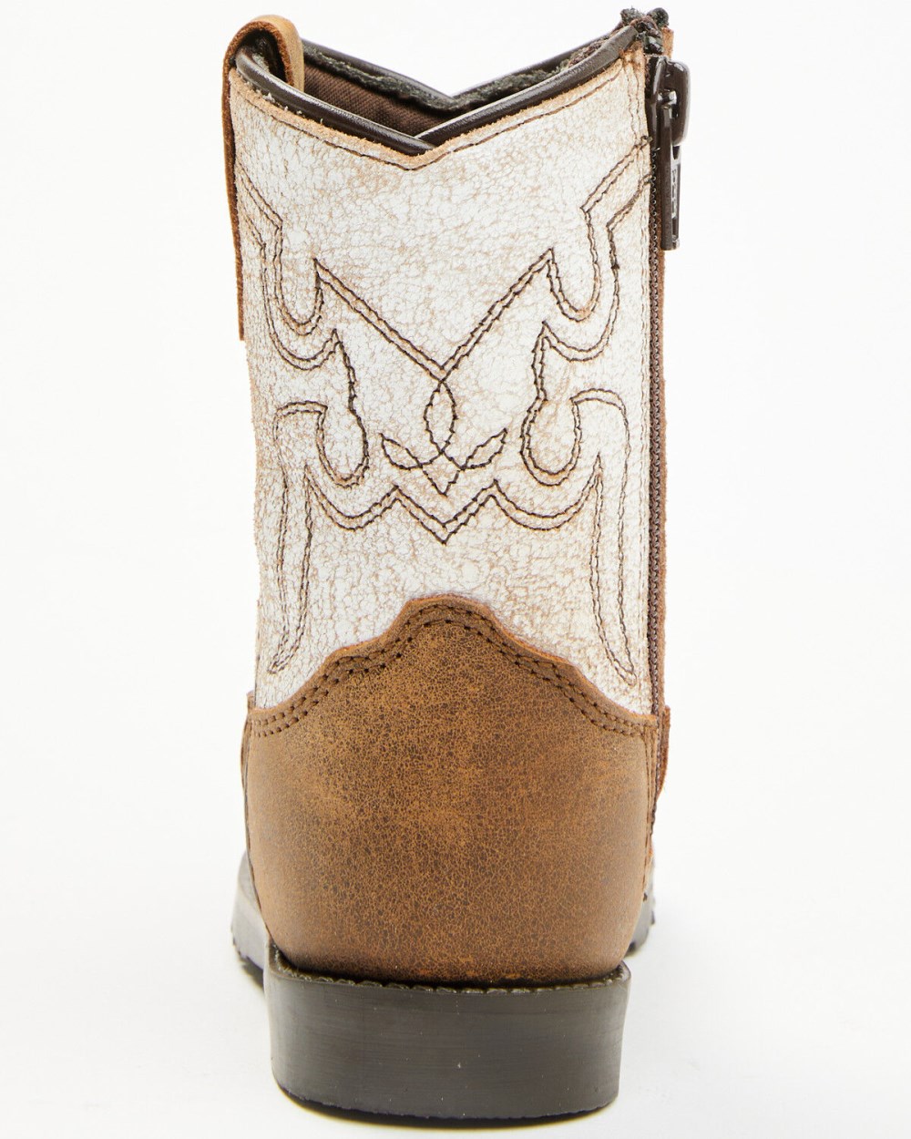 Cody James - Toddler Boys' Little Luke Western Boots - Square Toe | Brown