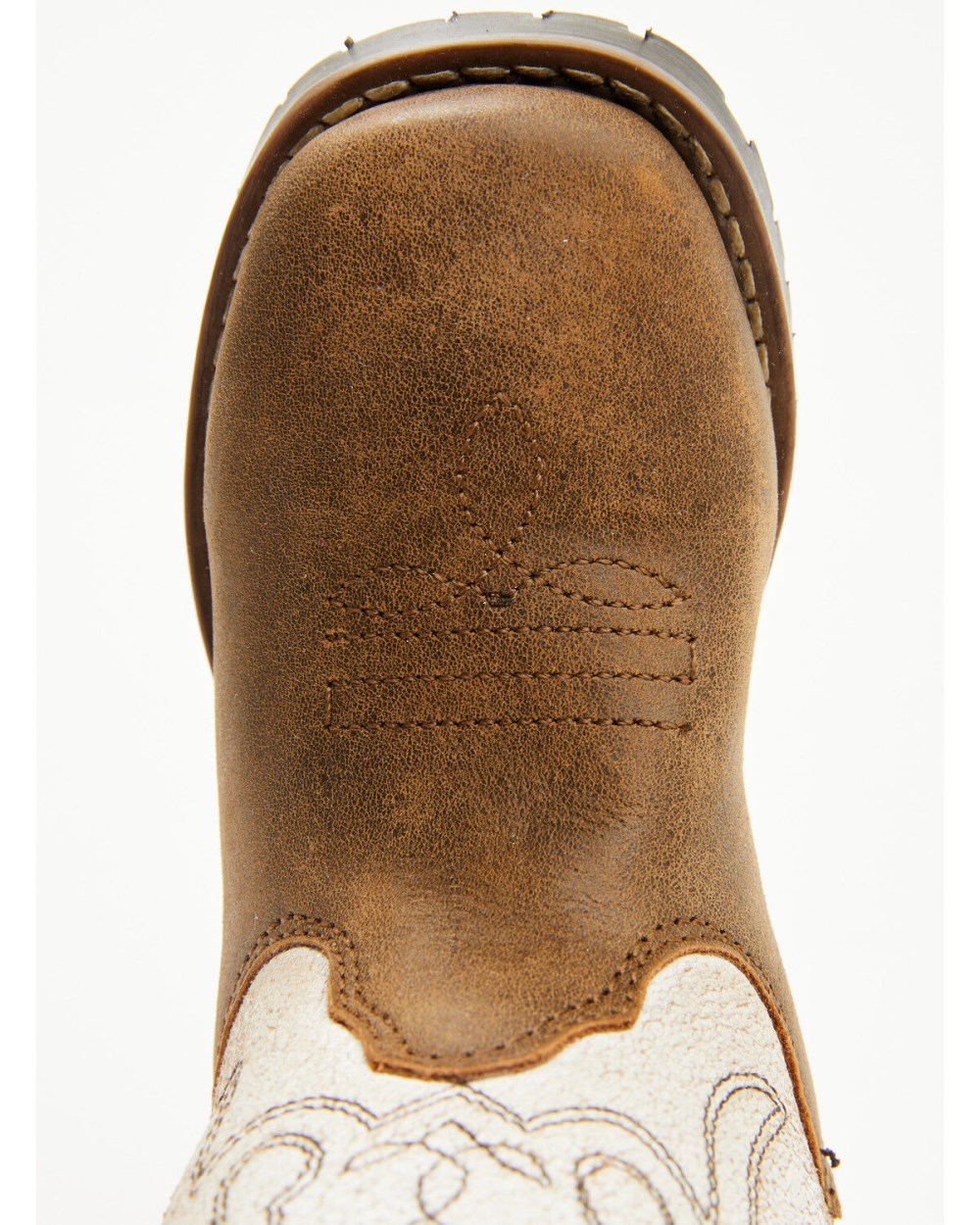 Cody James - Toddler Boys' Little Luke Western Boots - Square Toe | Brown