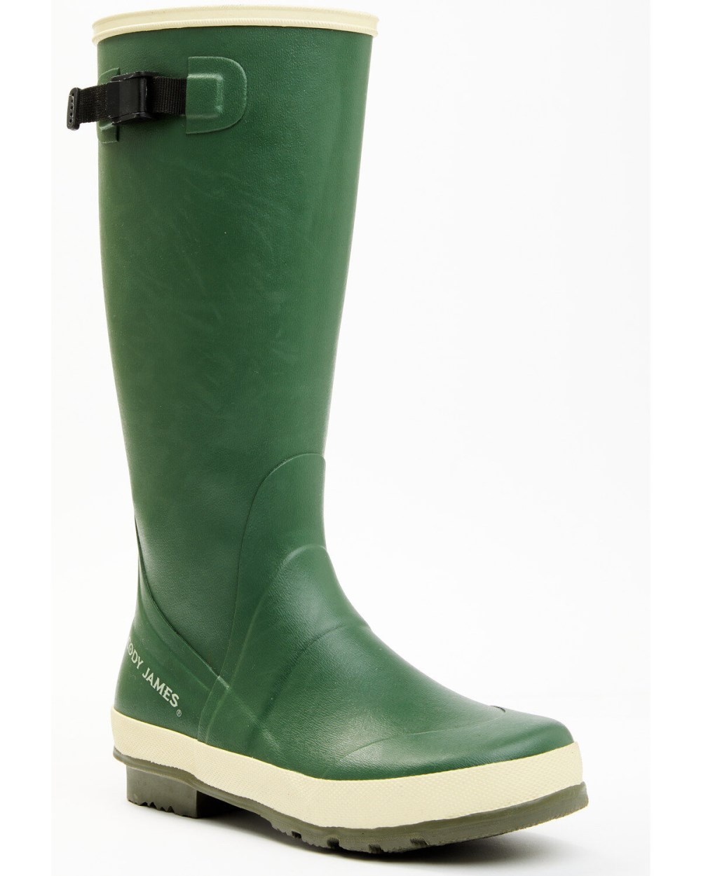 Cody James - Men's 17" Rubber Waterproof Work Boots - Round Toe | Green