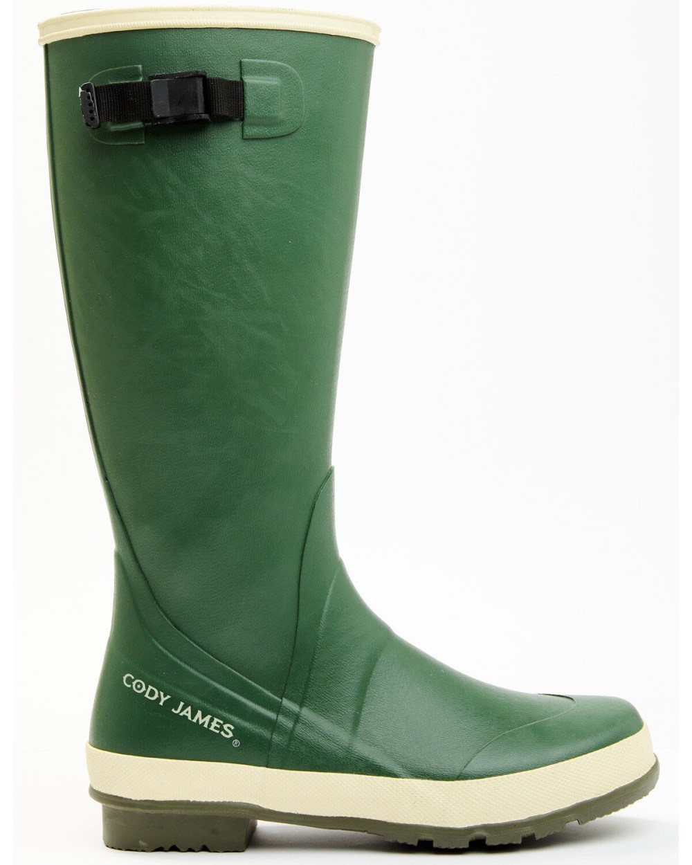 Cody James - Men's 17" Rubber Waterproof Work Boots - Round Toe | Green