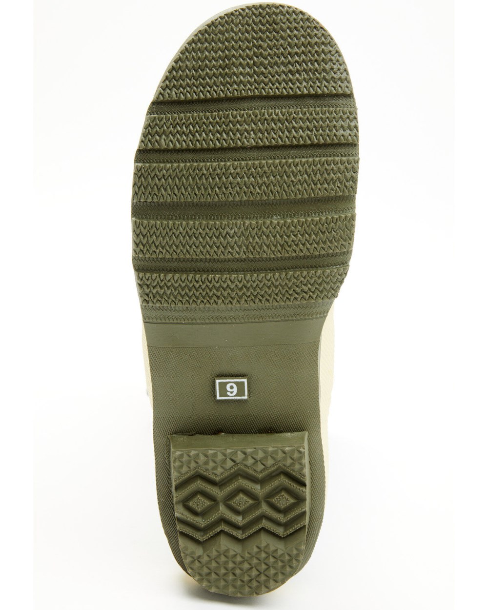 Cody James - Men's 17" Rubber Waterproof Work Boots - Round Toe | Green