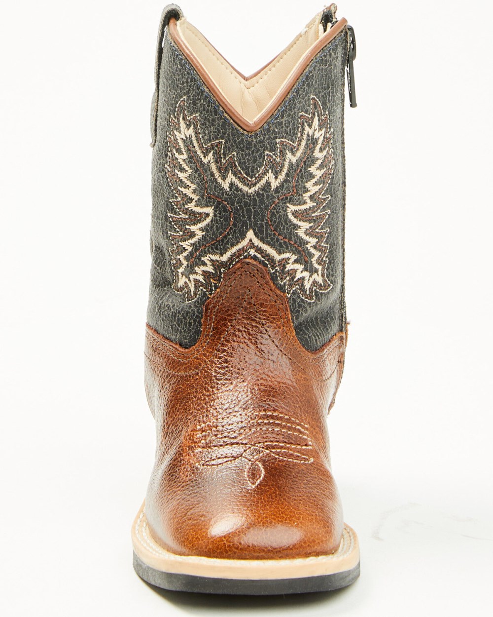 Cody James - Little Boys' Little Ryder Western Boots - Broad Square Toe | Brown