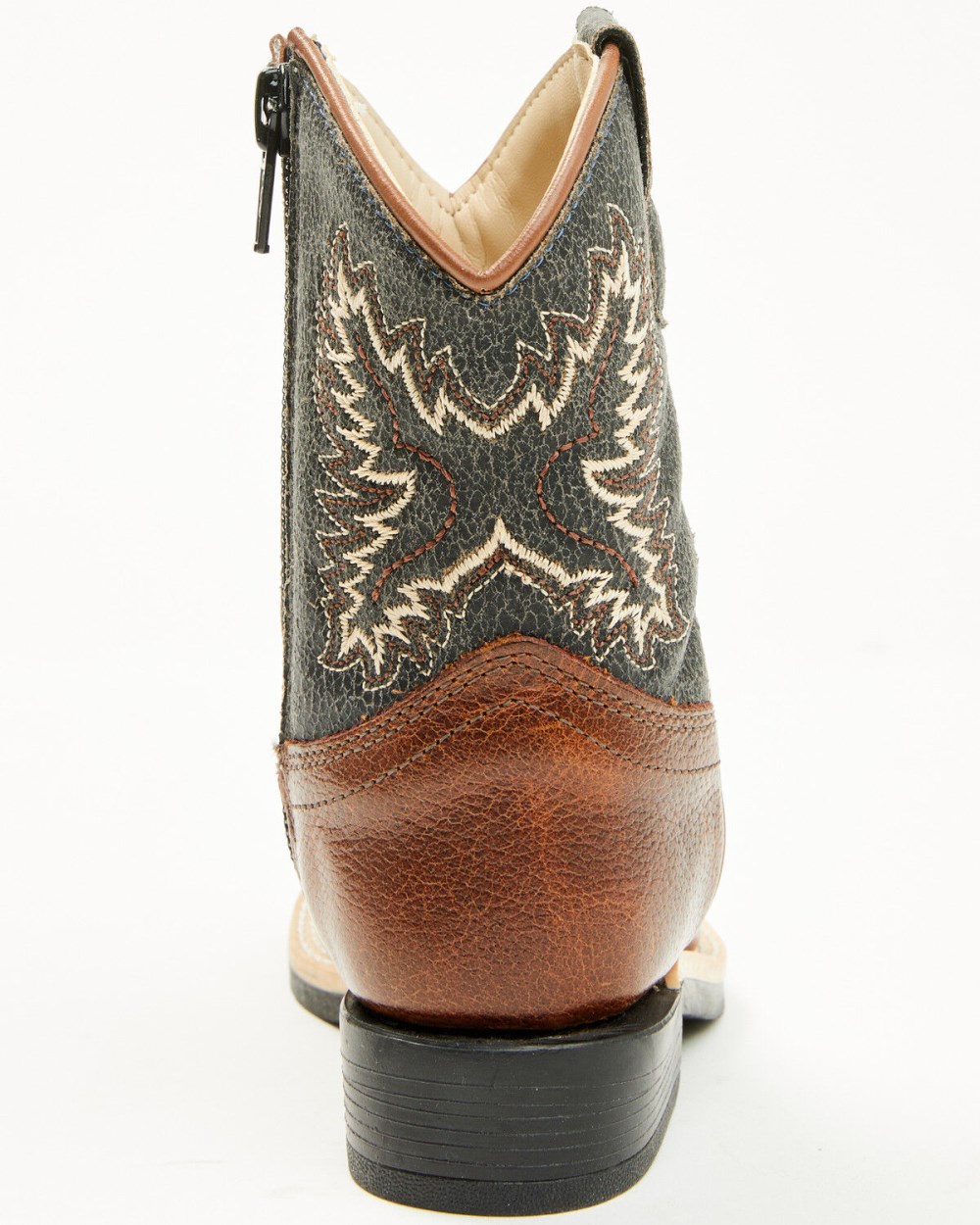 Cody James - Little Boys' Little Ryder Western Boots - Broad Square Toe | Brown