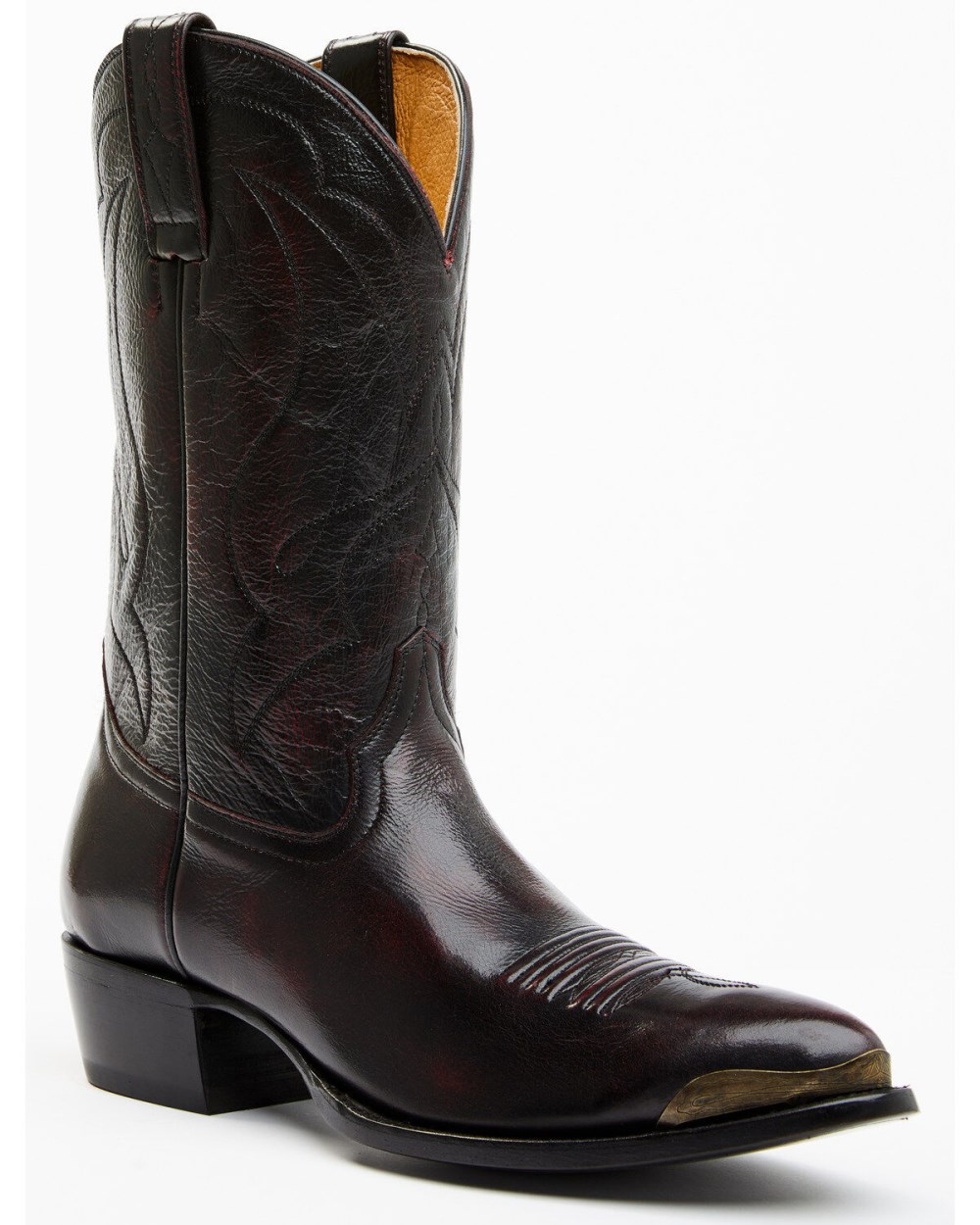 Cody James - Men's Roland Western Boots - Round Toe | Black Cherry