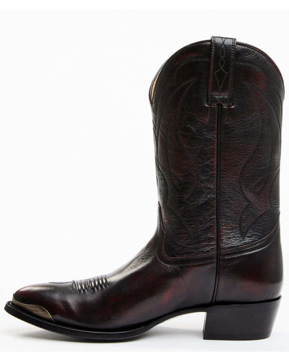 Cody James - Men's Roland Western Boots - Round Toe | Black Cherry
