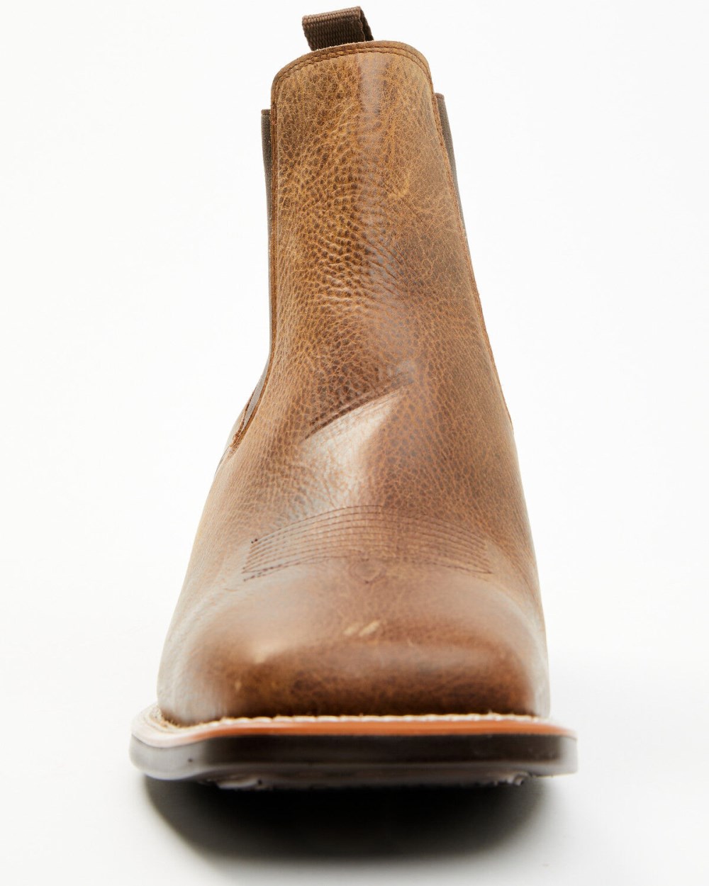 Cody James - Men's Jones Chelsea Boots - Broad Square Toe | Tan