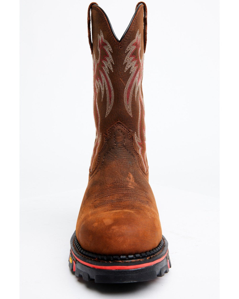 Cody James - Men's Decimator Dirty Dog Pull On Work Boots - Composite Toe | Brown