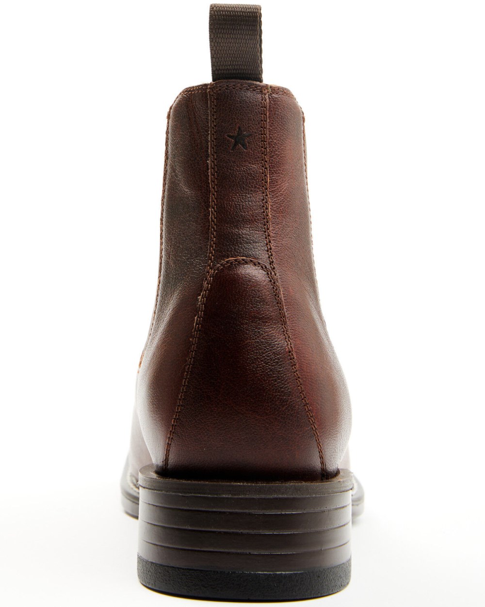 Cody James - Men's Jones Chelsea Boots - Broad Square Toe | Cognac