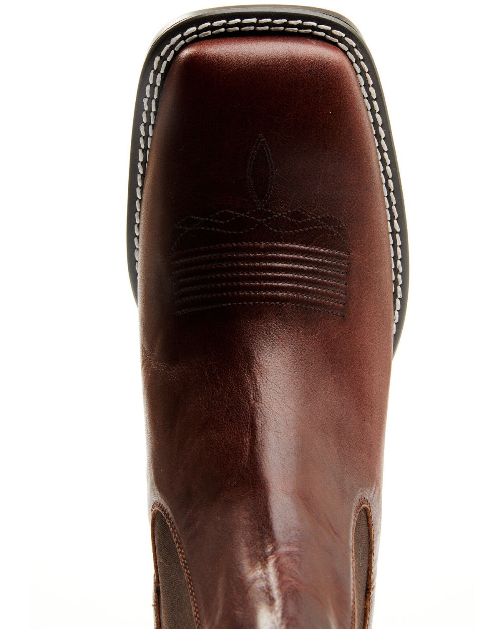 Cody James - Men's Jones Chelsea Boots - Broad Square Toe | Cognac