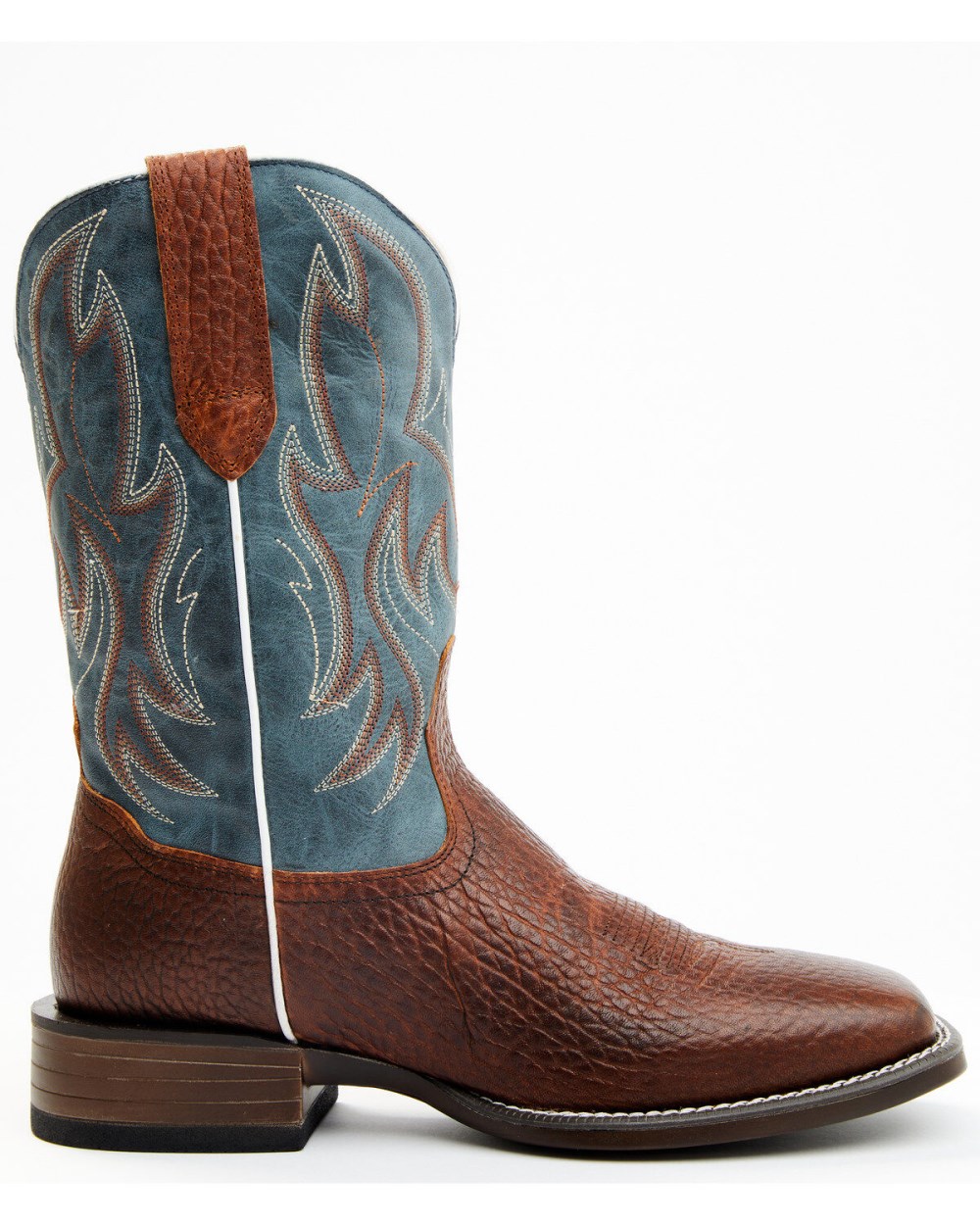 Cody James - Men's Hoverfly Dakota Western Performance Boots - Broad Square Toe | Brown/blue
